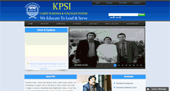 Desktop Screenshot of kpsi.edu.pk